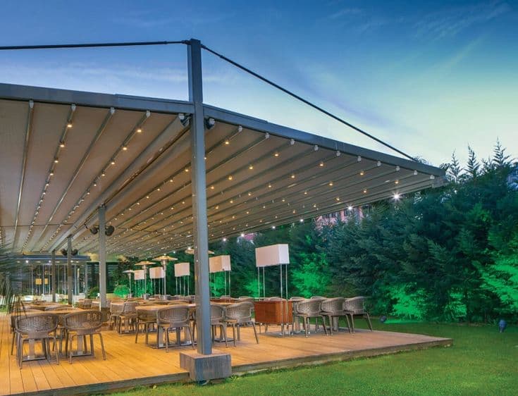 Dış mekan pergola